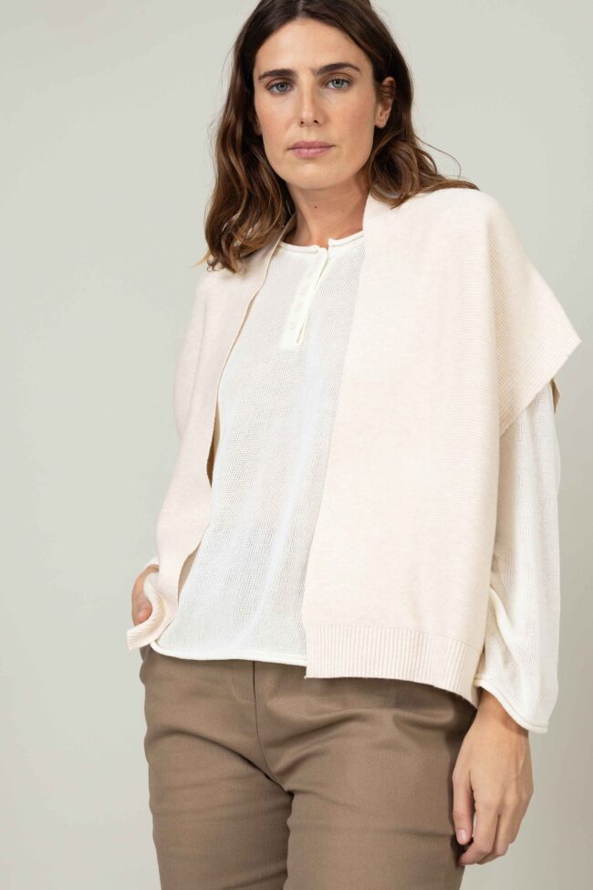 Alternative view of סריג Cuore - שמנת