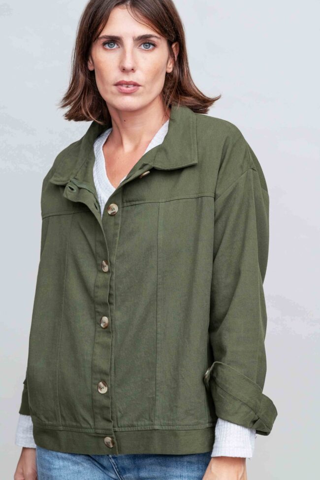 Alternative view of ז'קט Copper - Greenish