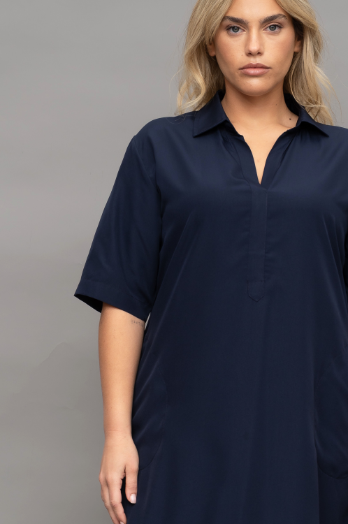 שמלת Navy - Piano – תמונה 4