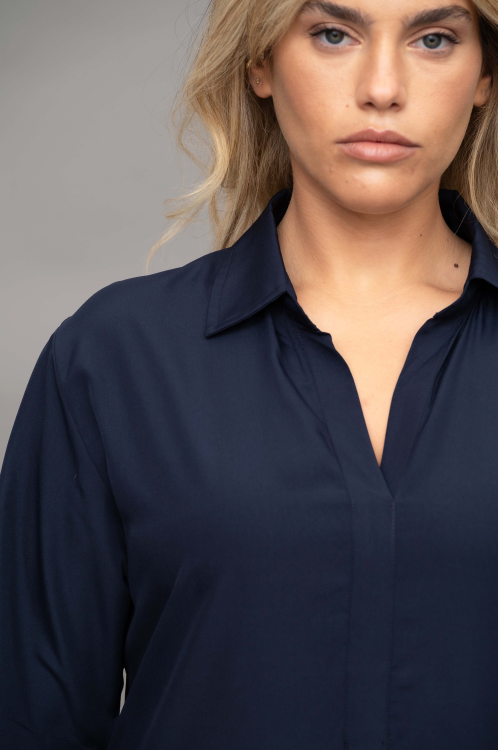 שמלת Navy - Piano – תמונה 5