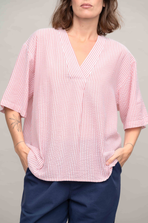 חולצת אפולו - Rosso – תמונה 4