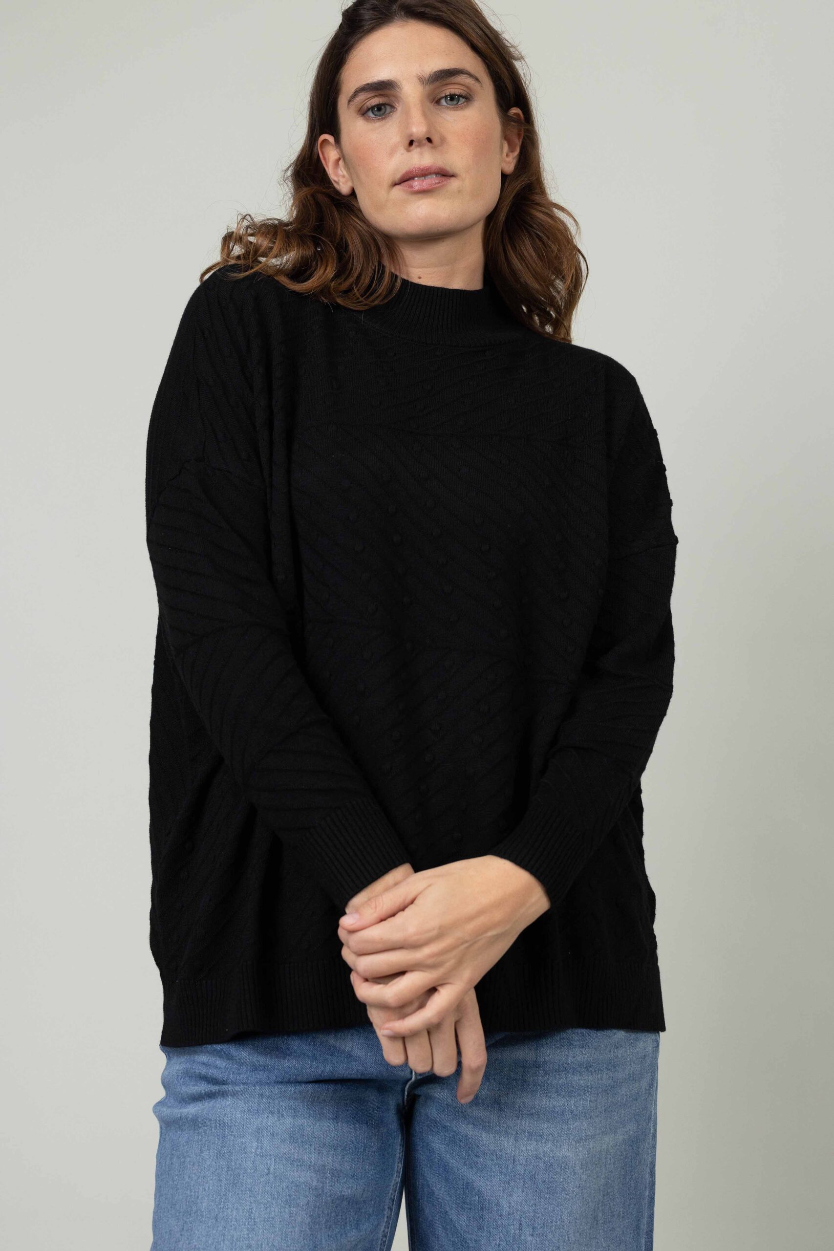 סריג Inverno - שחור – תמונה 2