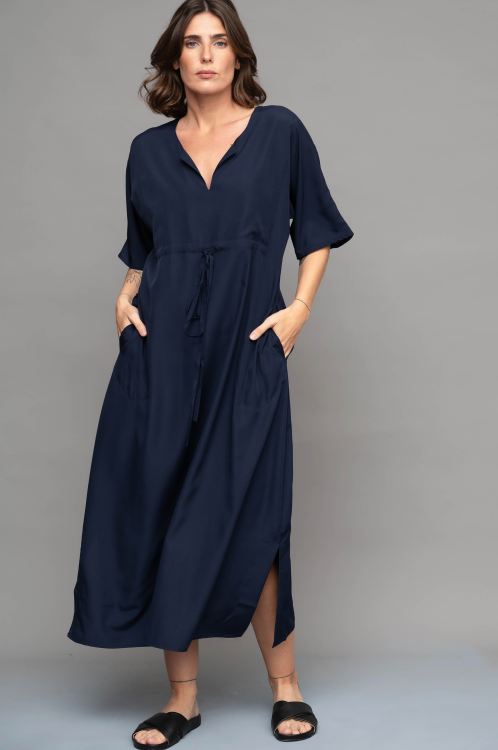 שמלת שמפניה - Navy – תמונה 2