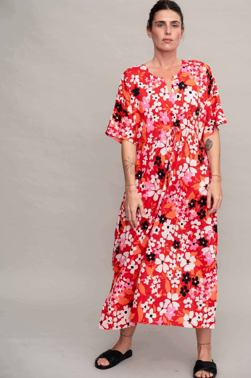 שמלת שמפניה - Fiori Rossi