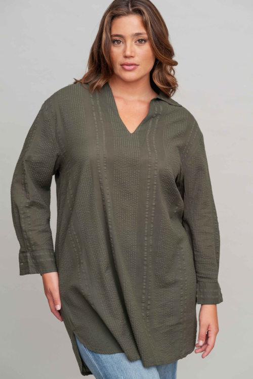 חולצת Love - Greyish – תמונה 3