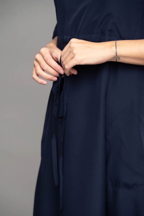 שמלת שמפניה - Navy – תמונה 5