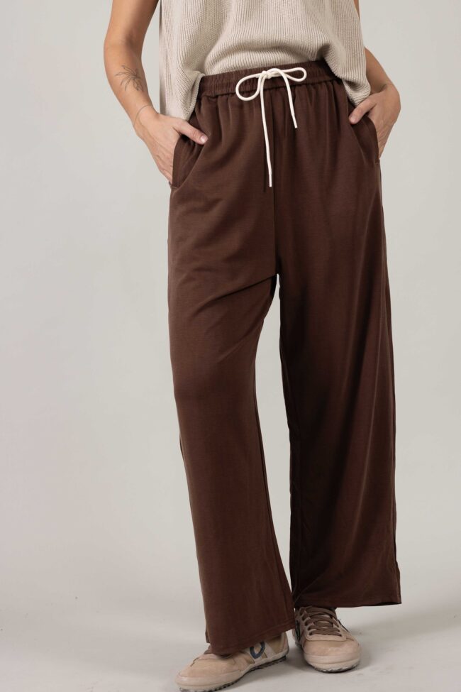 מכנסי Blanche -חום