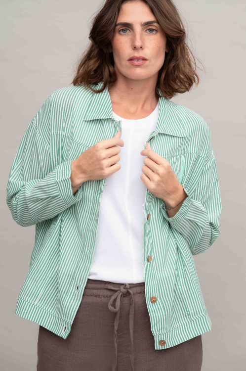 ז'קט Lucas - ירוק עד – תמונה 2