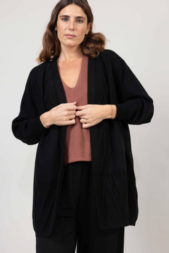 Alternative view of סריג Morbido - שחור