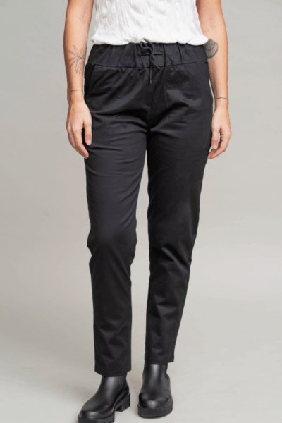 Alternative view of מכנסי גוטה - Black