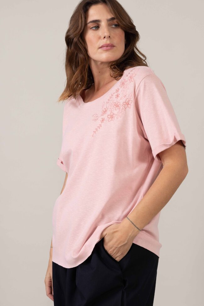 Alternative view of חולצת Pink - Embrosa