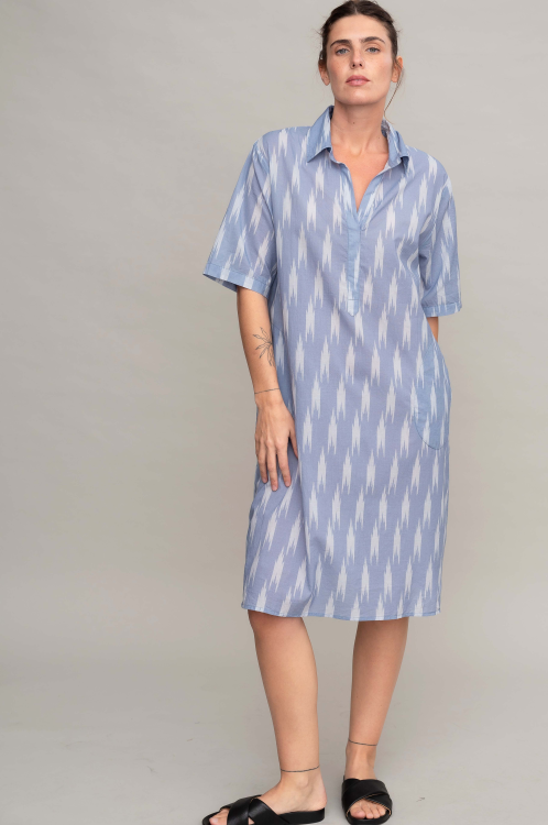 שמלת Amore - תכלת – תמונה 2