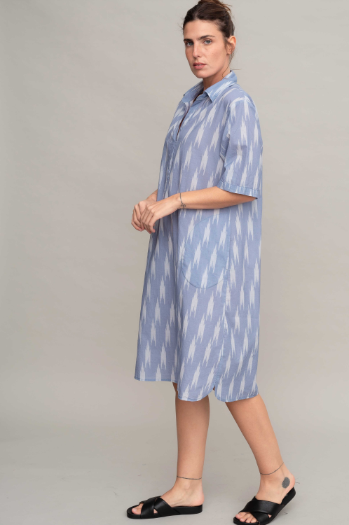 שמלת Amore - תכלת – תמונה 3