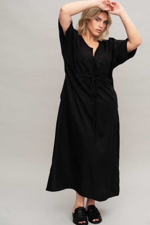 שמלת שמפניה - Black – תמונה 2