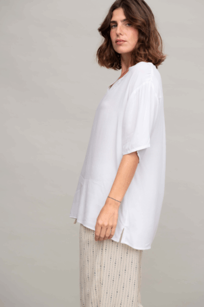 חולצת פקאן - White