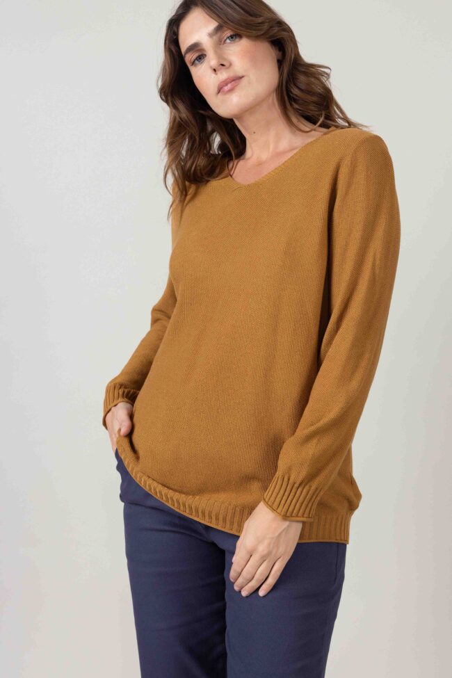 סריג Noelle  - חרדל