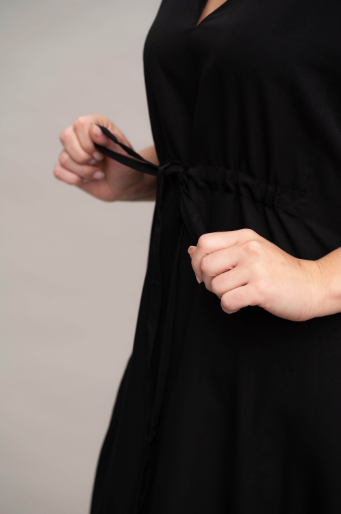 שמלת שמפניה - Black – תמונה 5