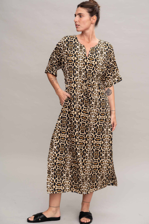 שמלת שמפניה - מנומר – תמונה 4