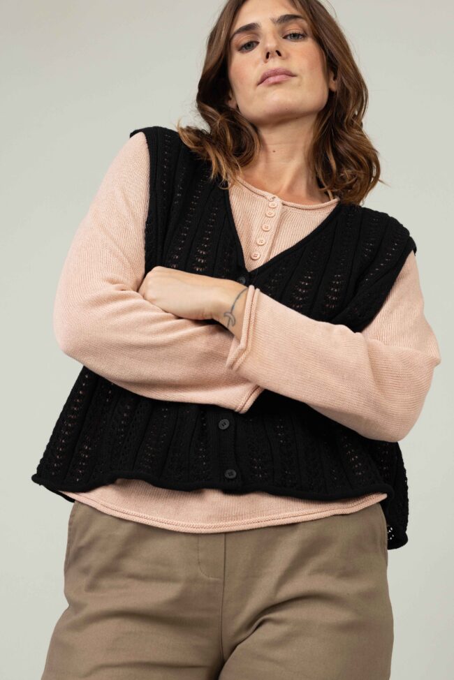 סריג Carina - שחור