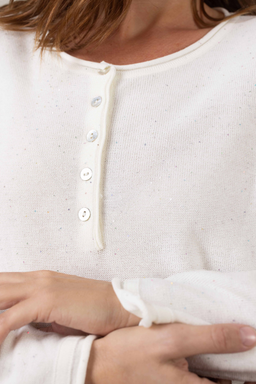 סריג Glint - לבן – תמונה 4