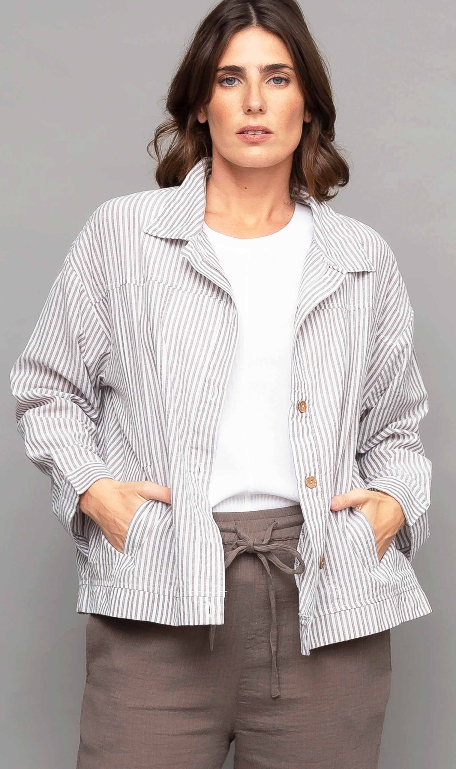 ז'קט Lucas - שוקולד – תמונה 2