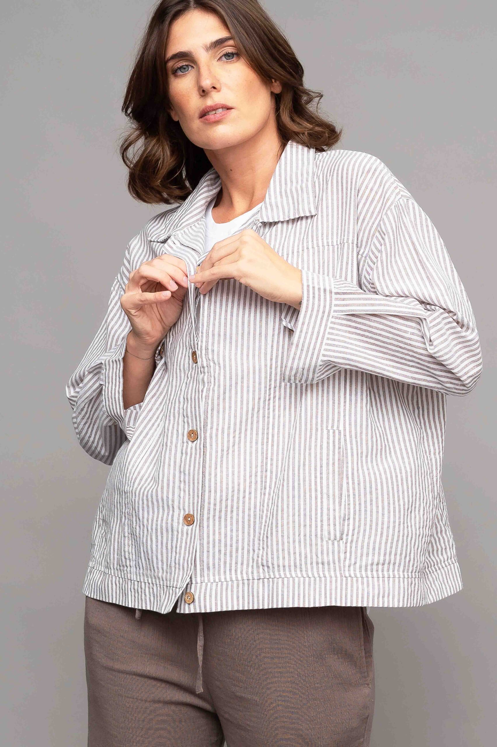 ז'קט Lucas - שוקולד – תמונה 3