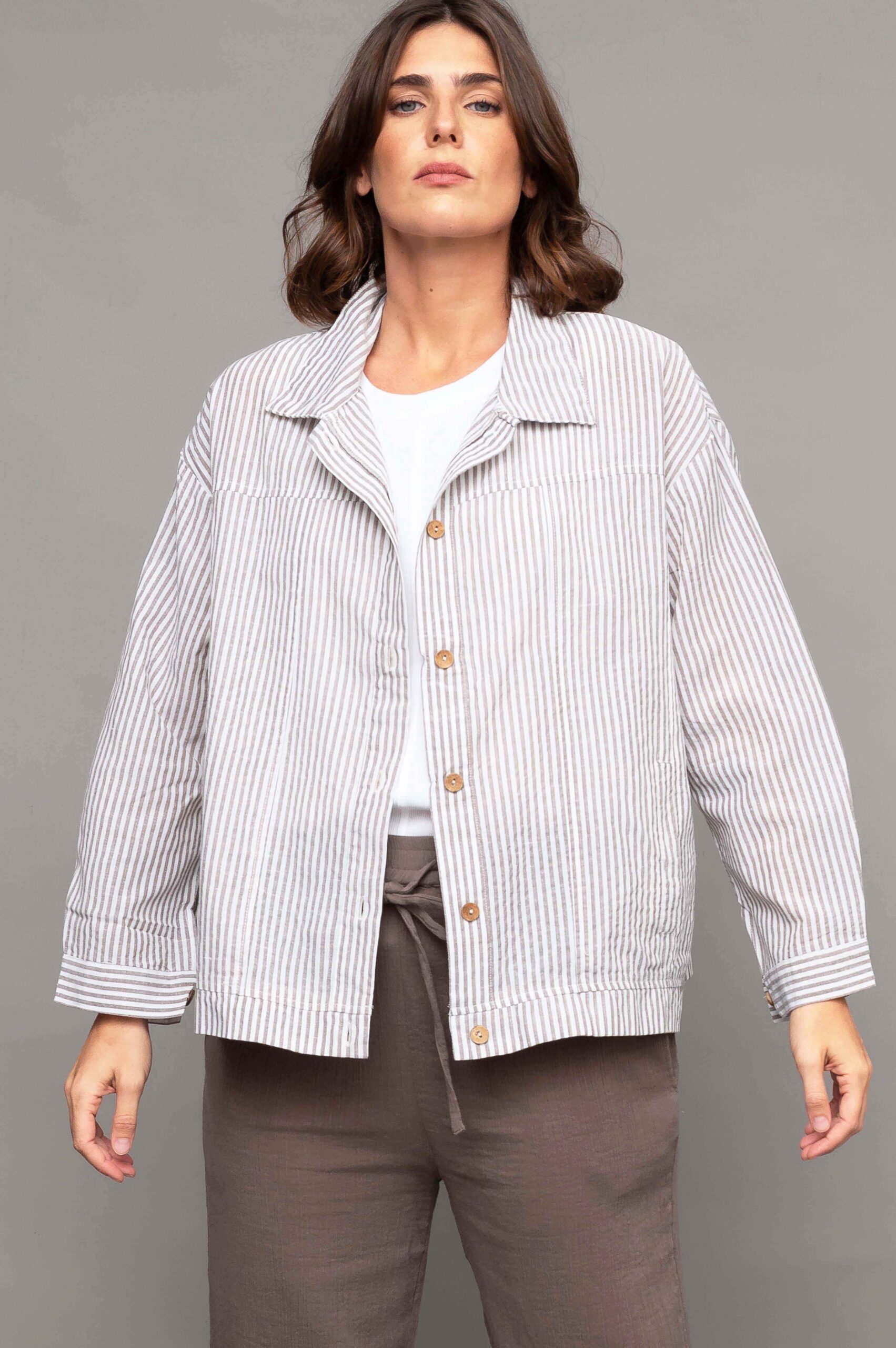 ז'קט Lucas - שוקולד – תמונה 4