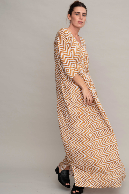 שמלת Zigzag - Serenza – תמונה 4