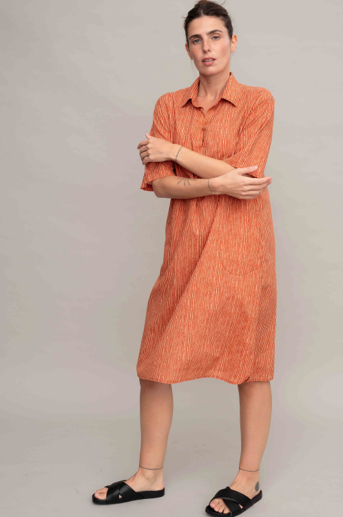 שמלת Light Rust - Amore – תמונה 3