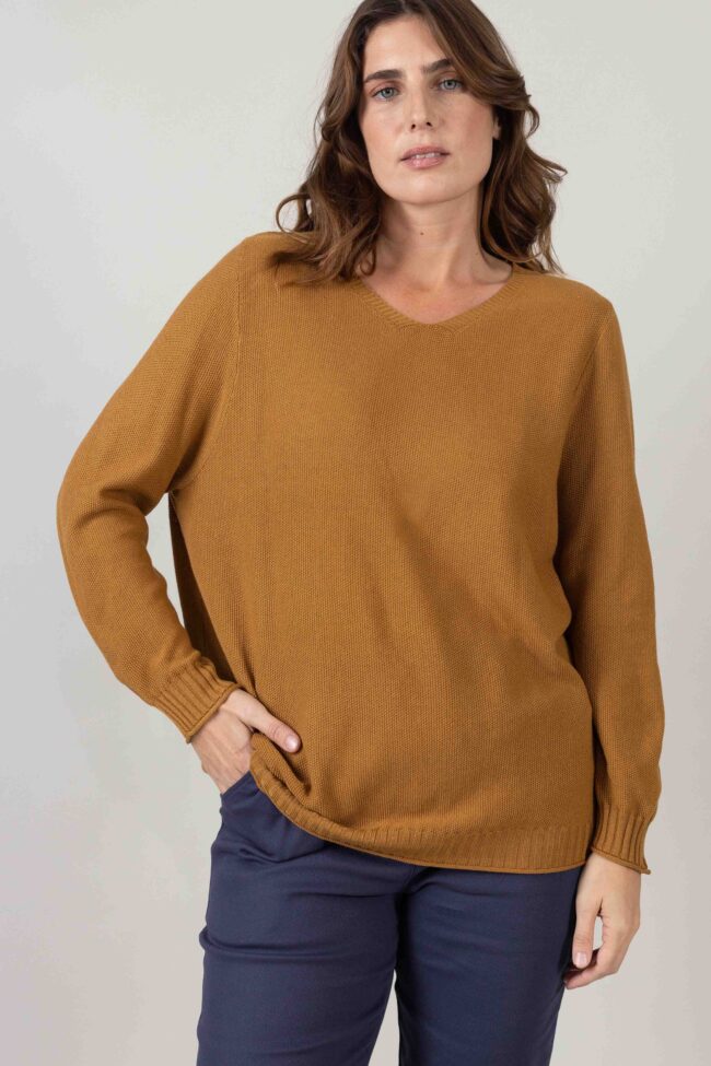 Alternative view of סריג Noelle  - חרדל