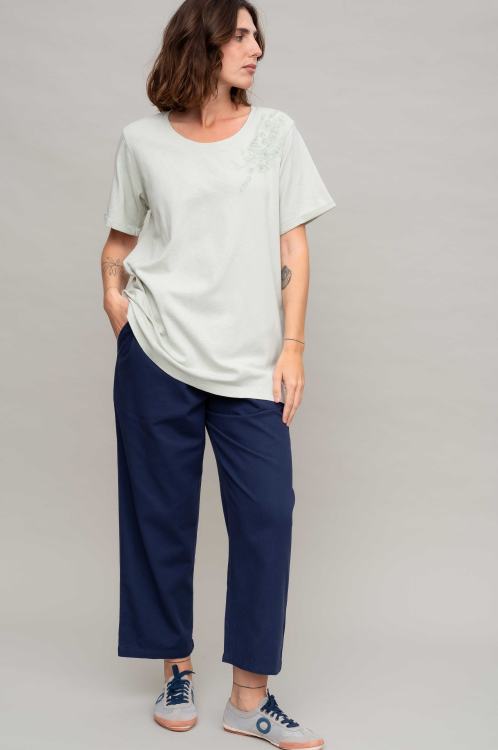 חולצת Embrosa - מנטה – תמונה 2