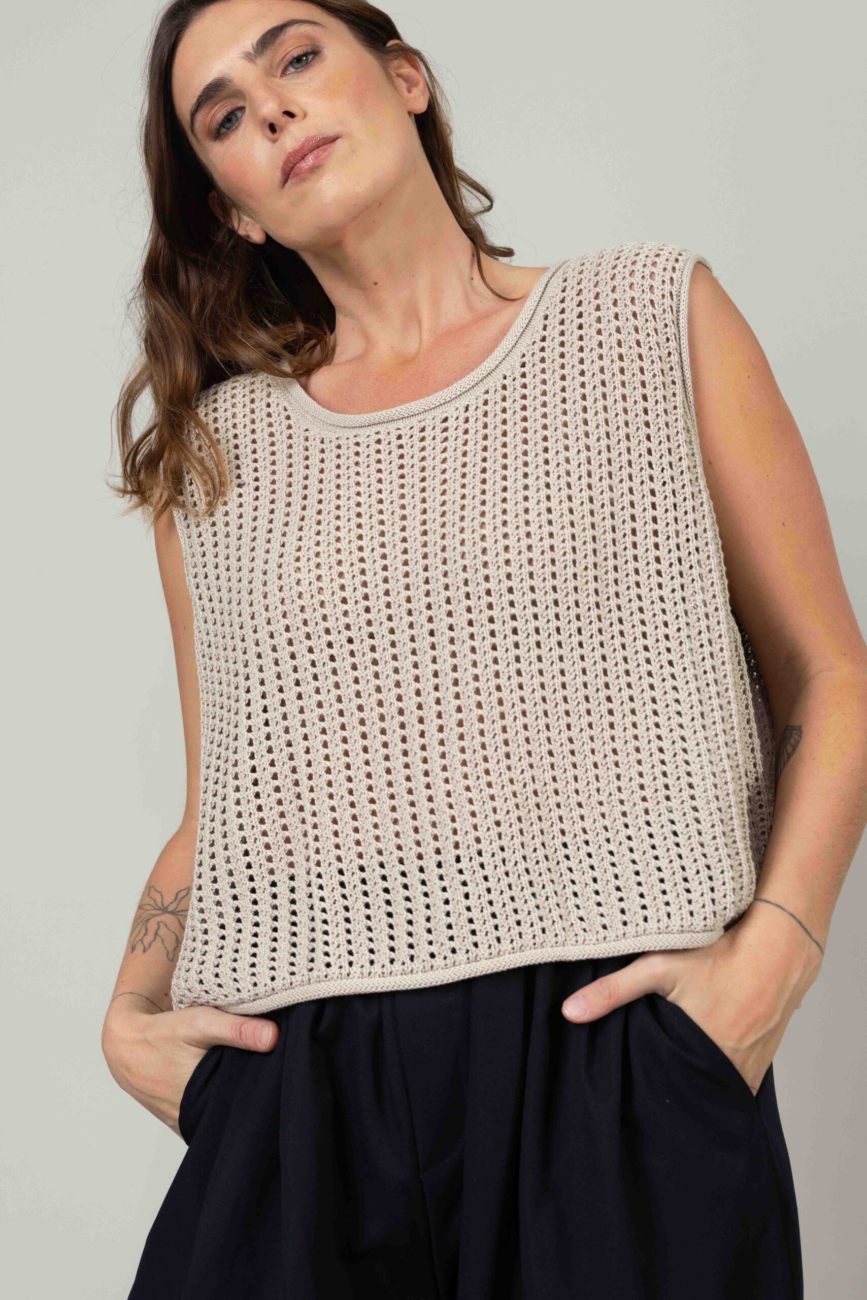 סריג Caramel - בז'