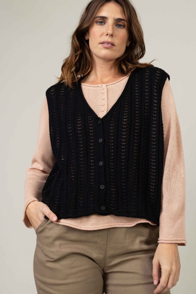 Alternative view of סריג Carina - שחור