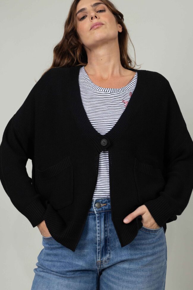 Alternative view of סריג Zucchero - שחור