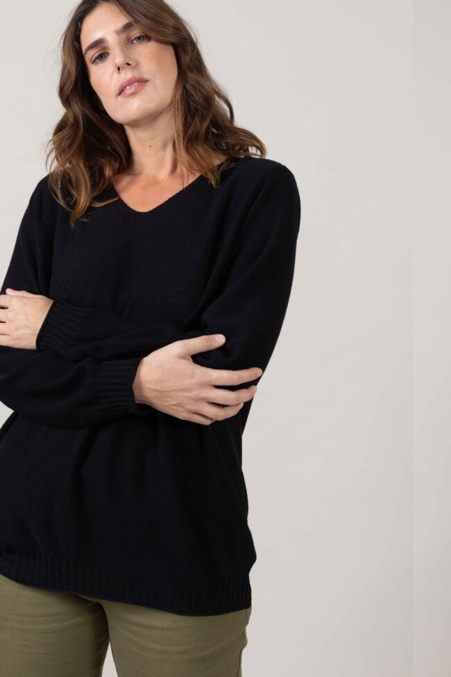 Alternative view of סריג Noelle - שחור