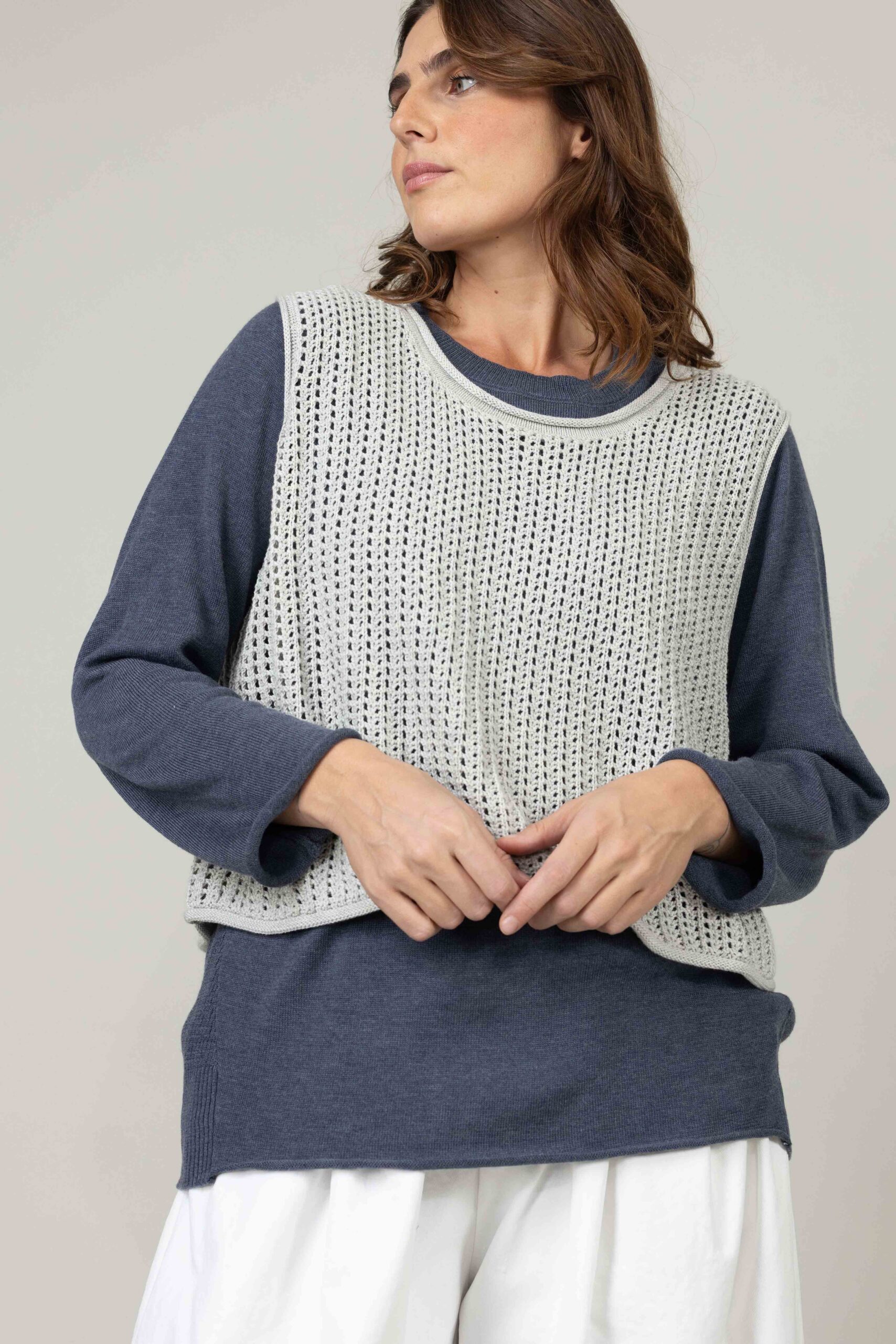 סריג Caramel - אבן – תמונה 3