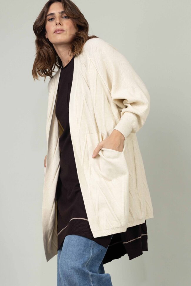 Alternative view of סריג Morbido - שמנת