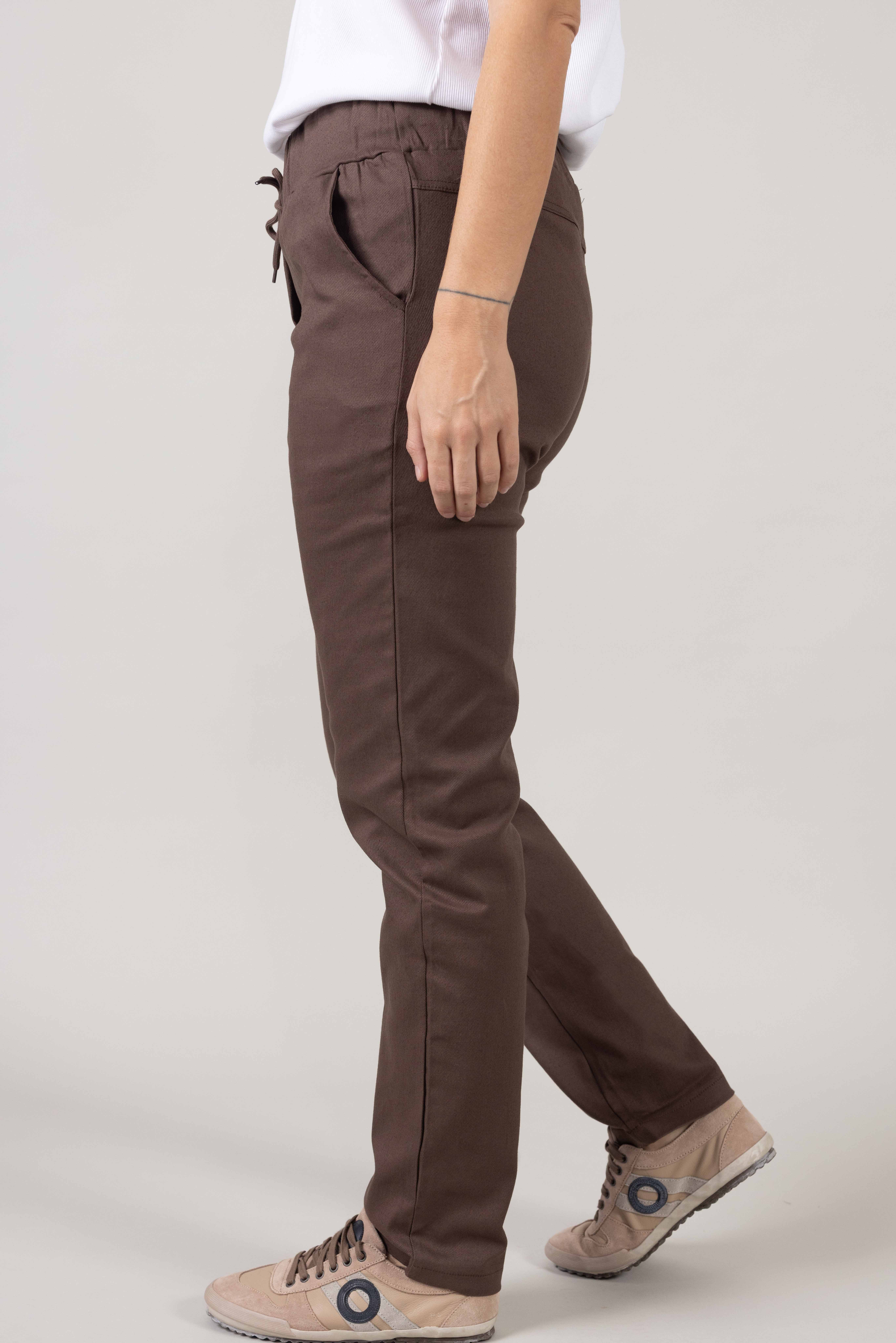 מכנסי Blake - חום – תמונה 3