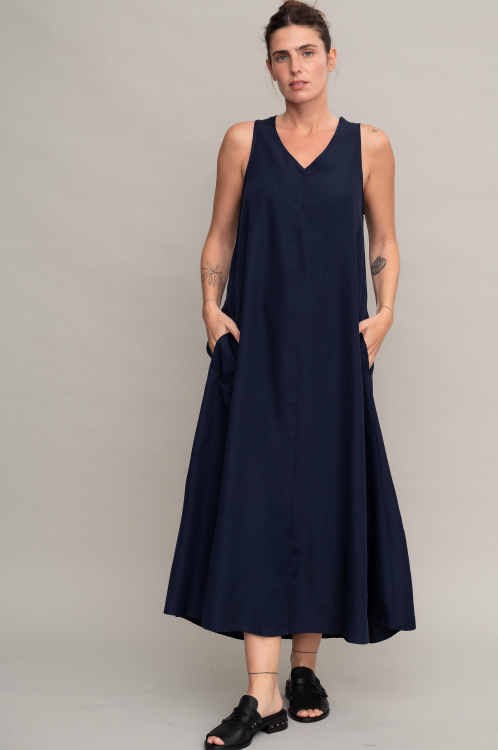 שמלת רוזמיארה - Navy – תמונה 2
