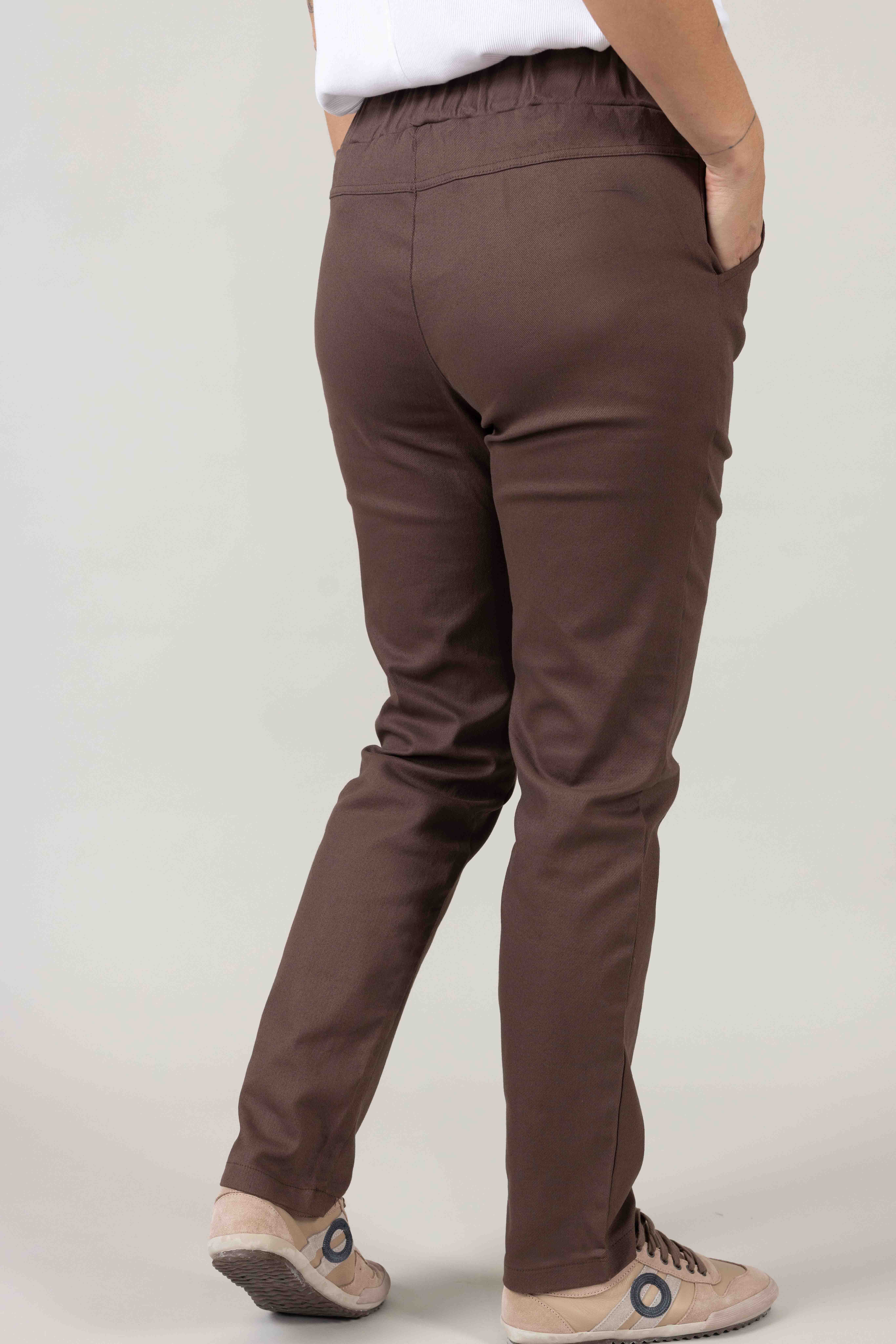 מכנסי Blake - חום – תמונה 4