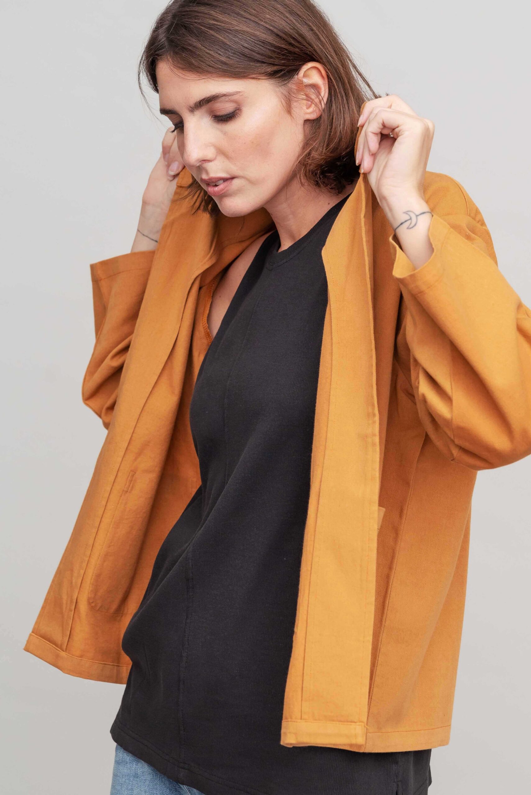 ז'קט קאבר - Light Rust – תמונה 2