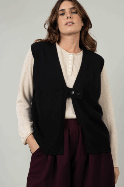 סריג Vestita  - שחור