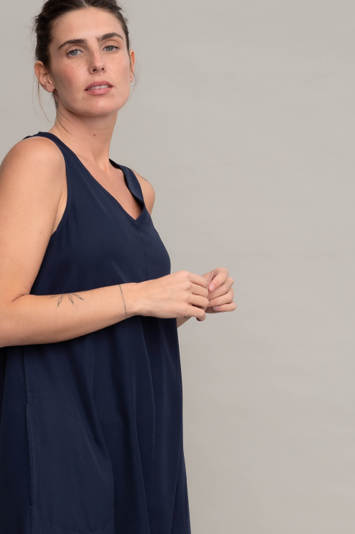 שמלת רוזמיארה - Navy – תמונה 4