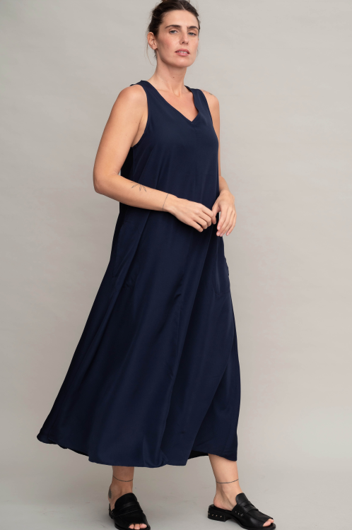 שמלת רוזמיארה - Navy – תמונה 5