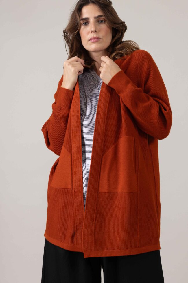 Alternative view of סריג Mousse  - חלודה