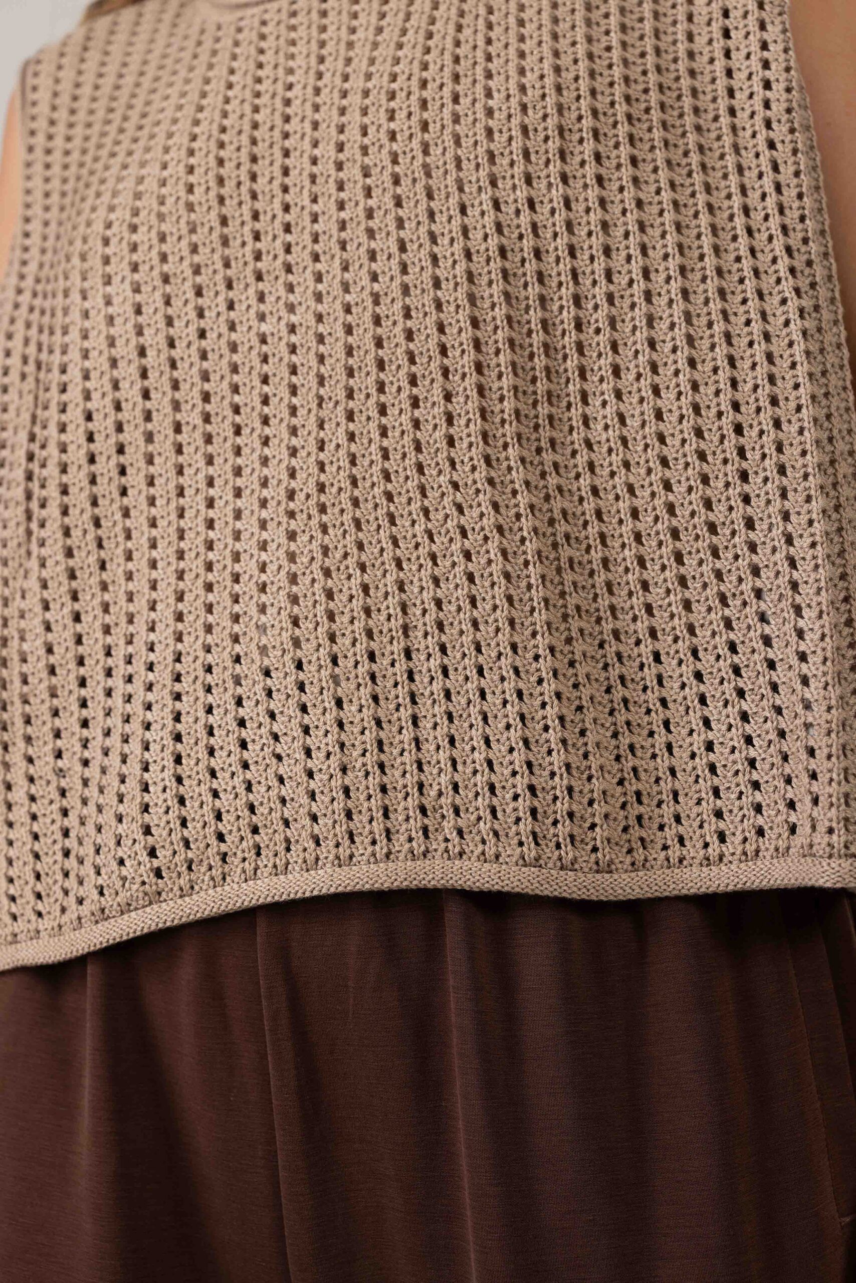 סריג Caramel - חאקי – תמונה 5