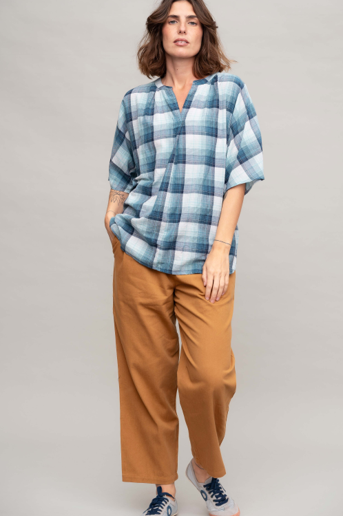 חולצת Magic - משבצות – תמונה 3