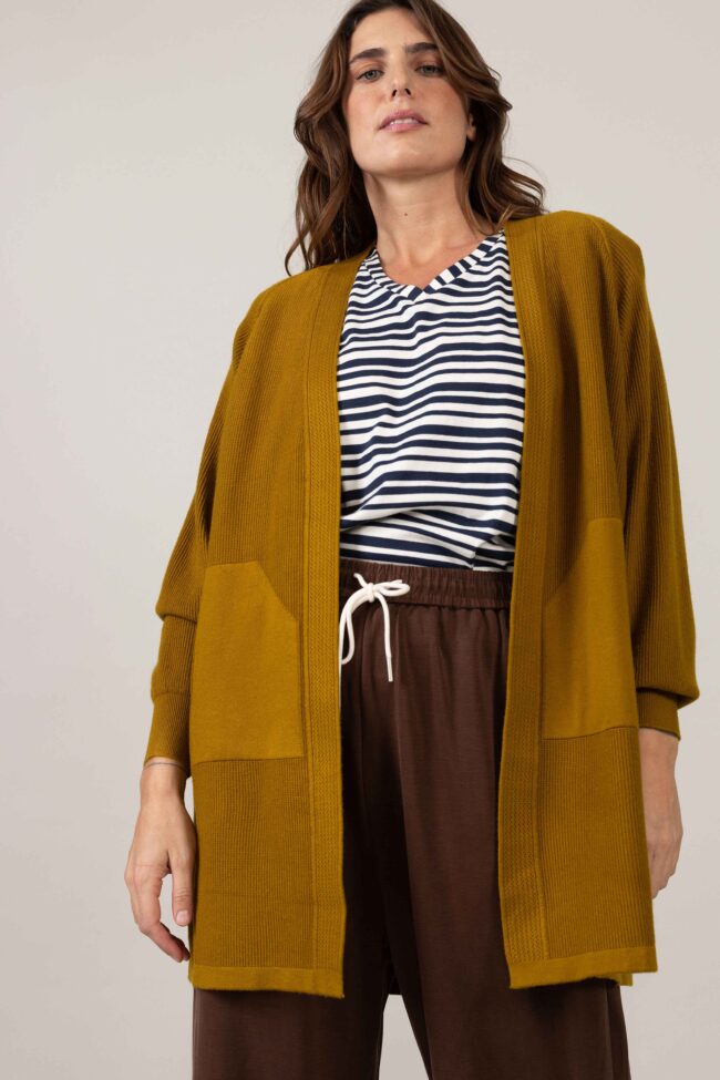 סריג Mousse -חרדל