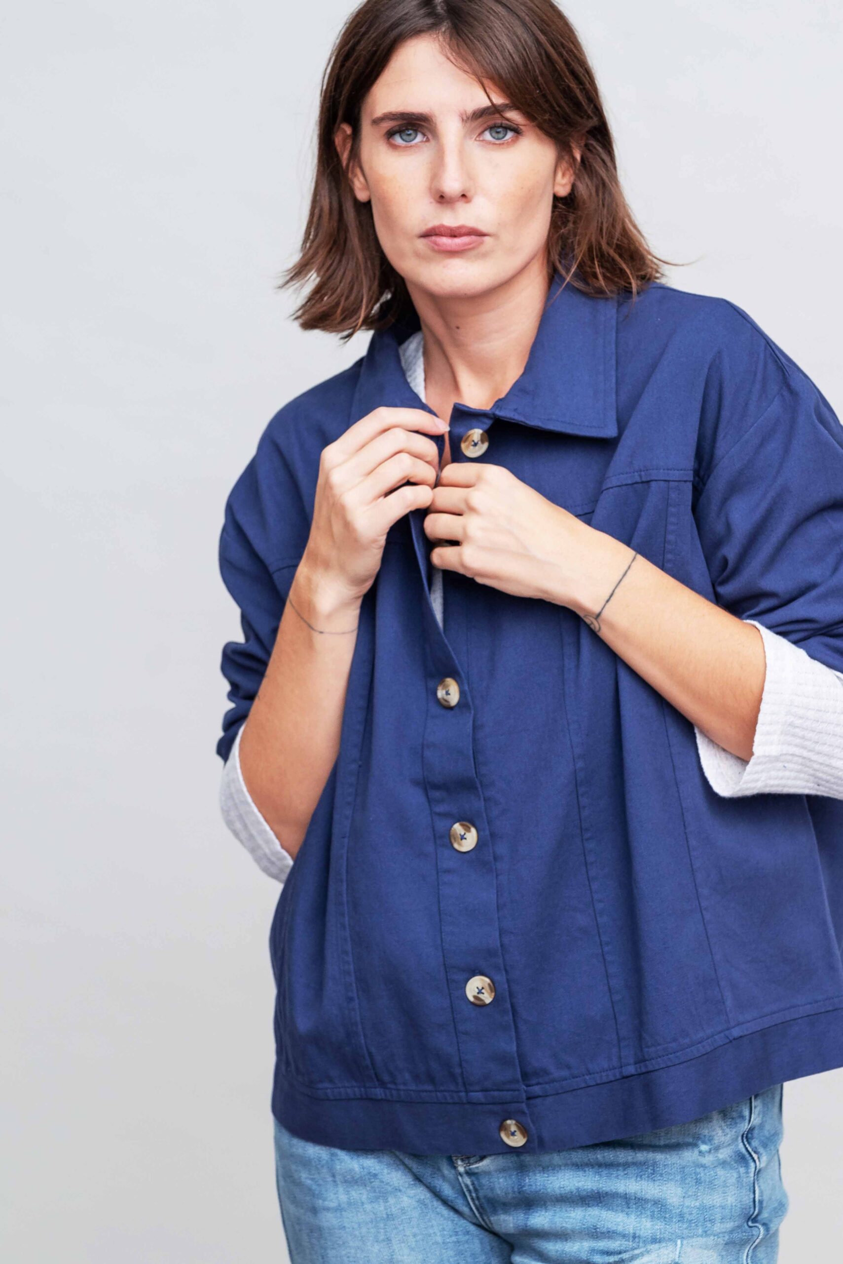 ז'קט Copper - Navy – תמונה 2