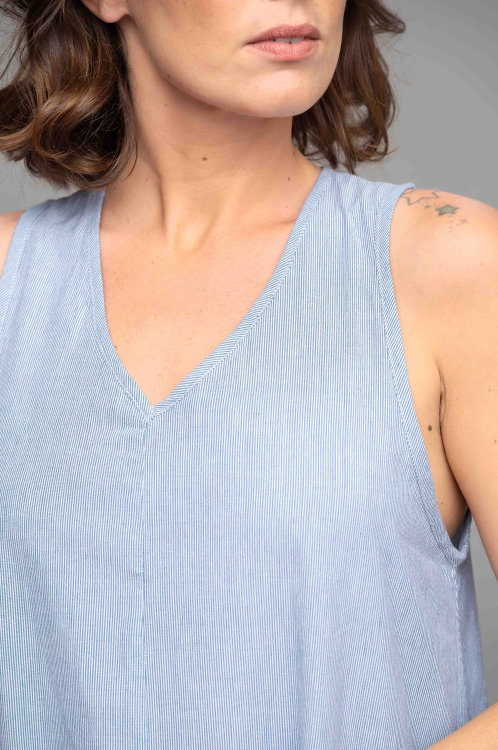 שמלת למברוסקו -פסים דקים – תמונה 7